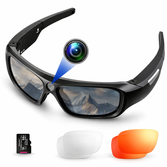 Ray-lens Vision - sports glasses with integrated camera 4K