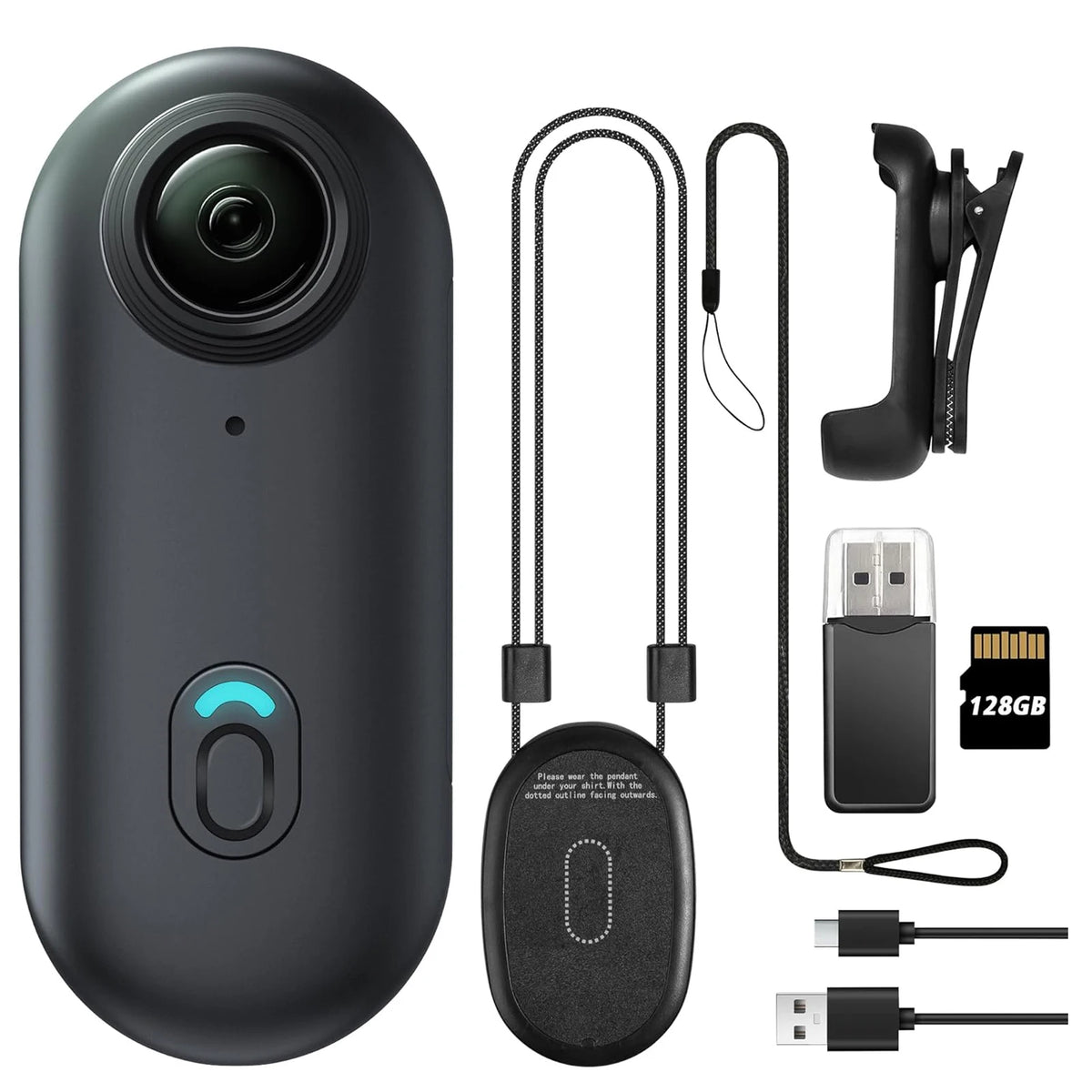 FlashGrip  4K - 128G 1080P