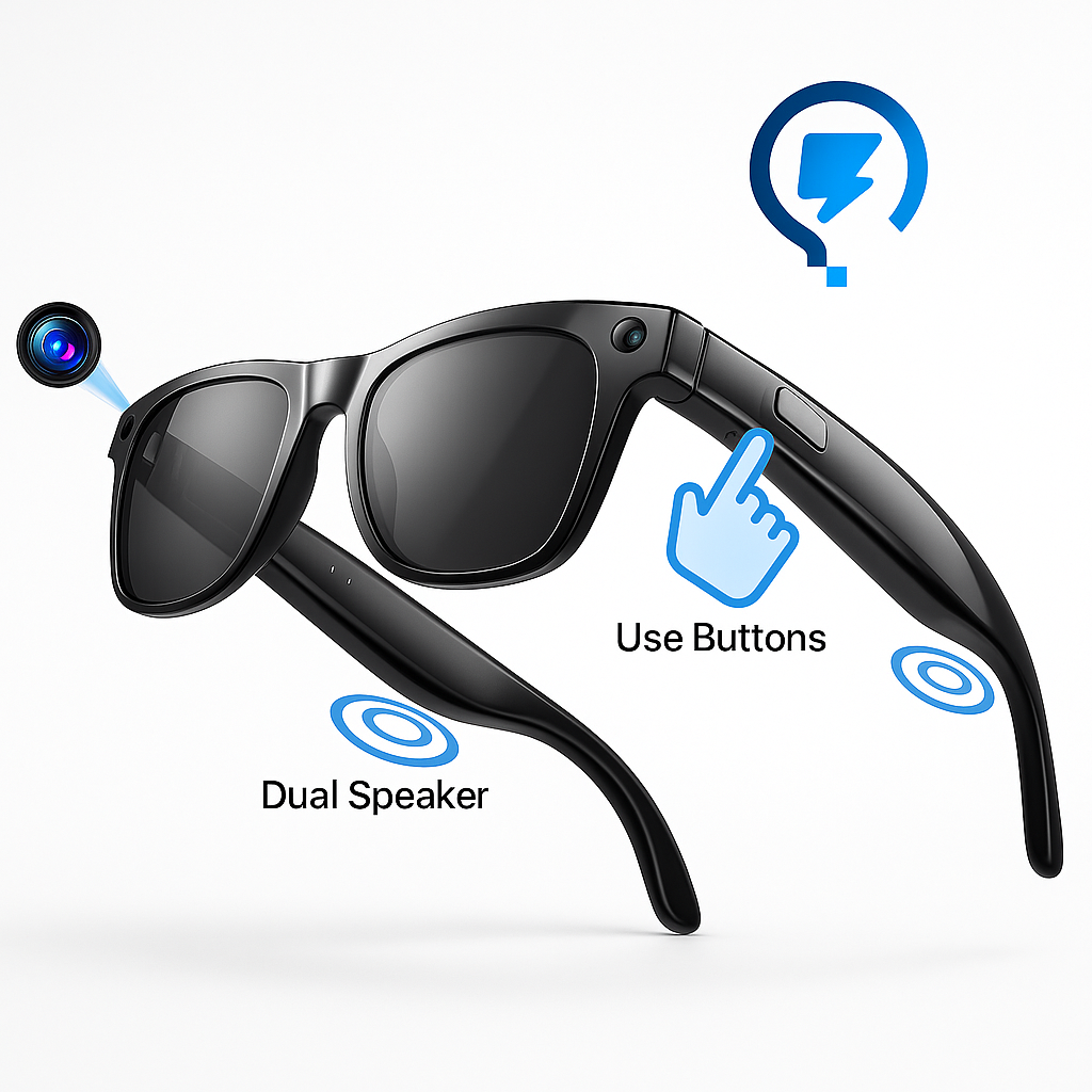 VisionGlass - camera 4k translation by IA